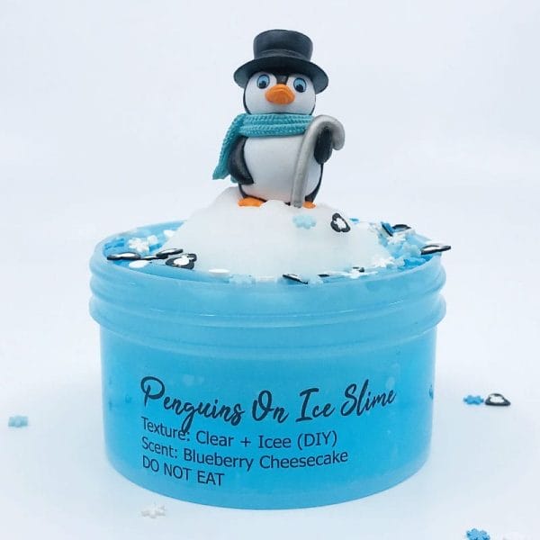 Penguins On Ice DIY Slime
