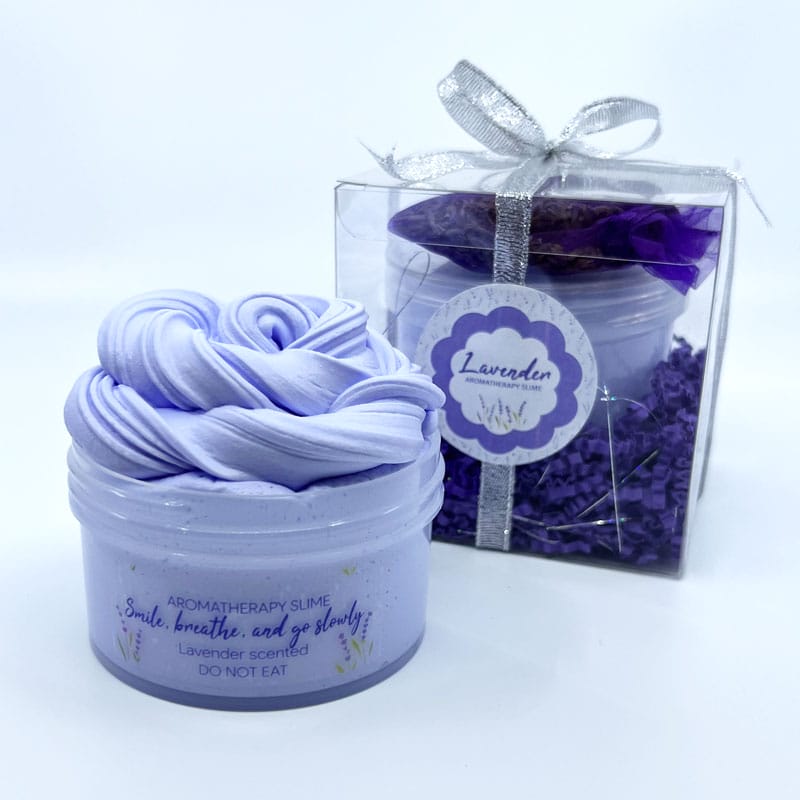Lavender Aromatherapy Scented Slime