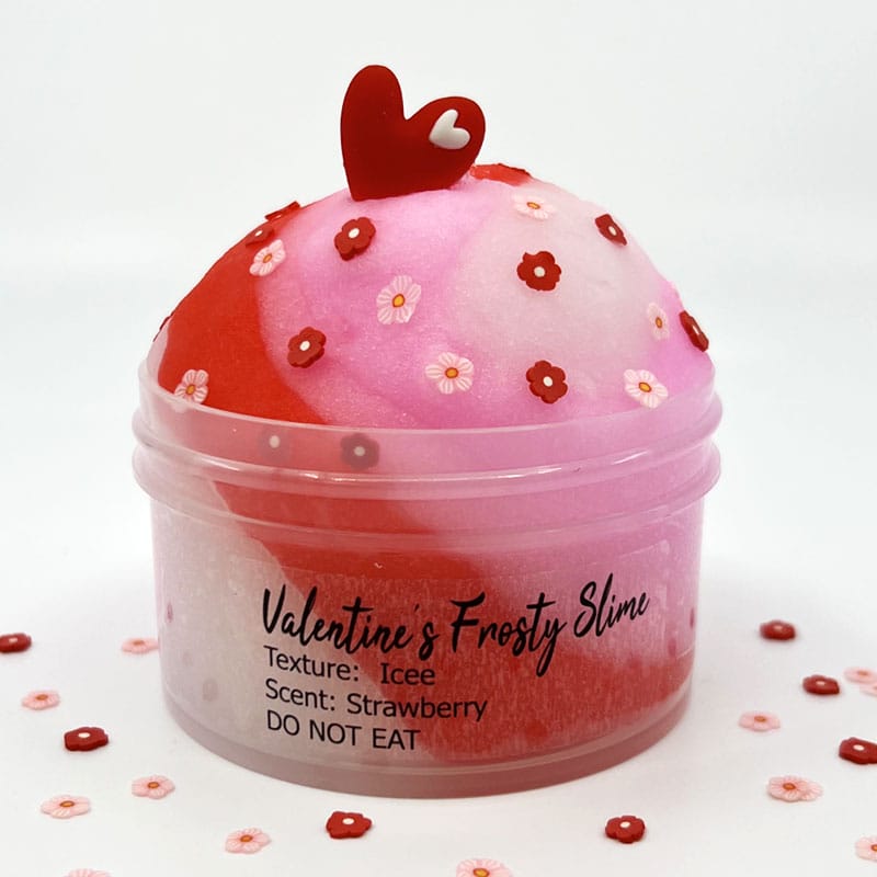 Valentine's Frosty Scented Slime