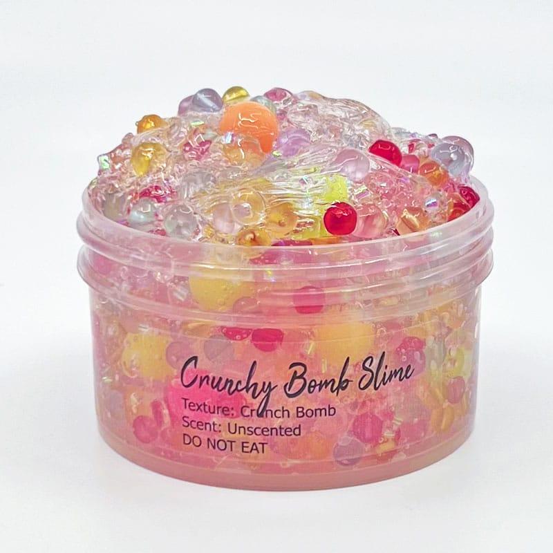 Crunchy Bomb Clear Slime