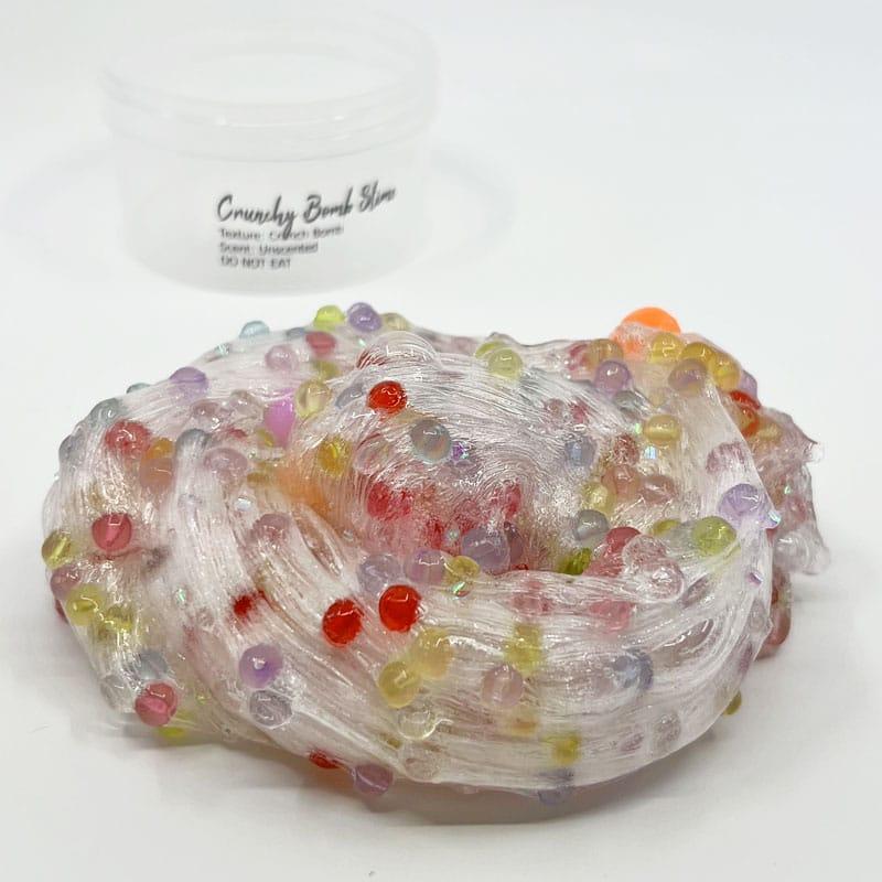 Crunchy Bomb Clear Slime - Image 5