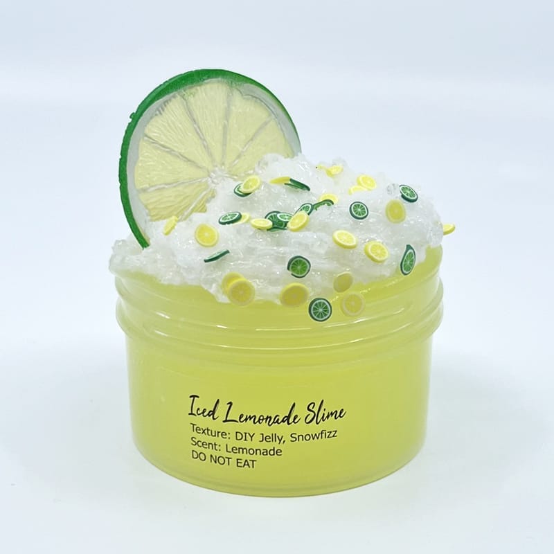 Iced Lemonade DIY Jelly Snowfizz Slime