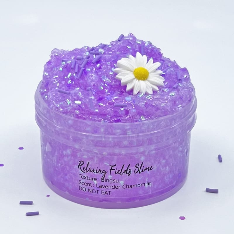 Relaxing Fields Bingsu Lavender chamomile Slime