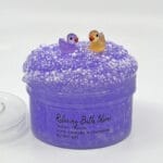 Relaxing bath crunchy with sluchie and floam beads crunchy slime