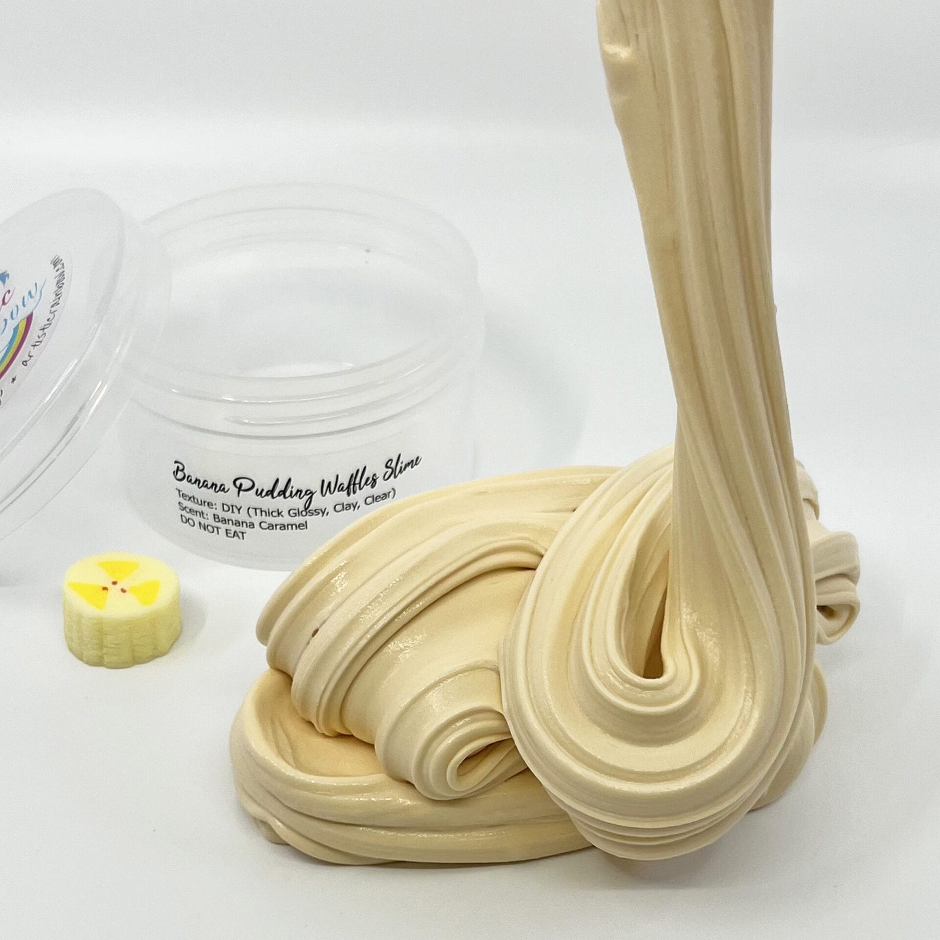 Banana Pudding Waffles DIY Slime - Image 8