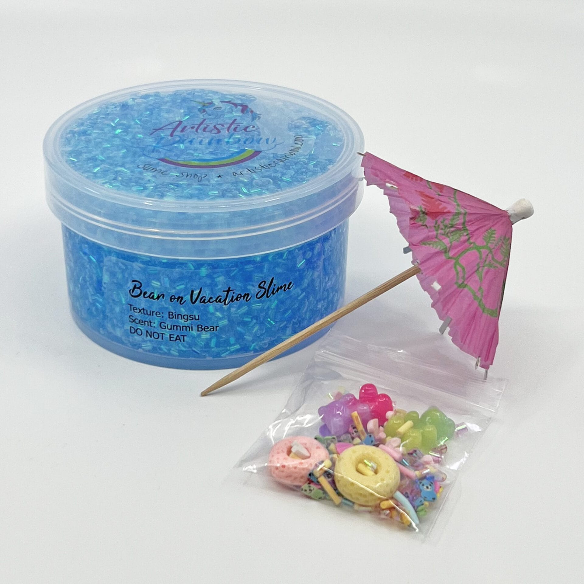 Bear On Vacation Bingsu Slime - Image 7