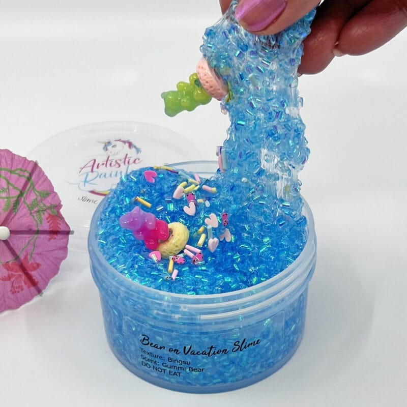 Bear On Vacation Bingsu Slime - Image 2