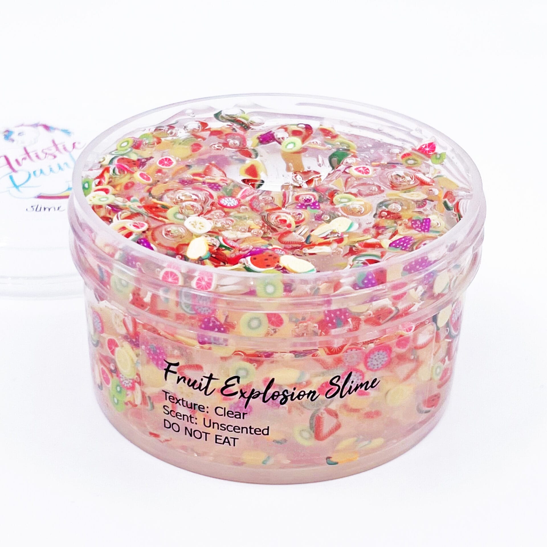 Fruit Explosion Clear Slime