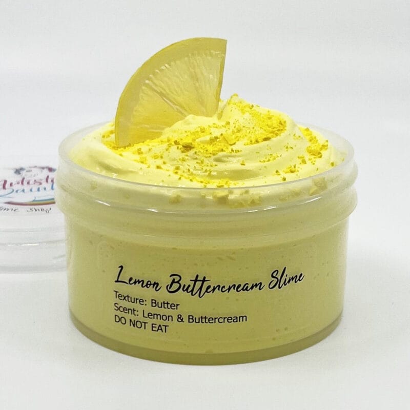 Lemon Buttercream Butter Slime