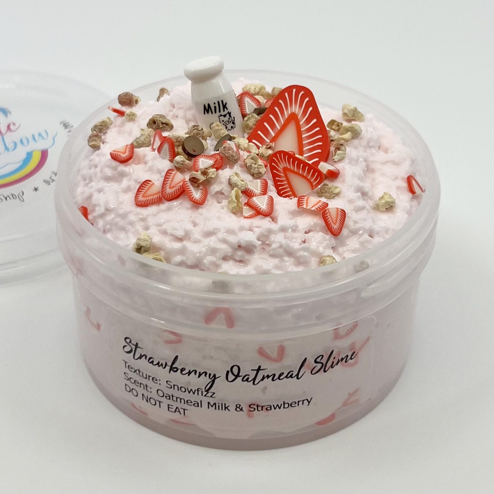 Strawberry Oatmeal Snowfizz Slime - Image 3