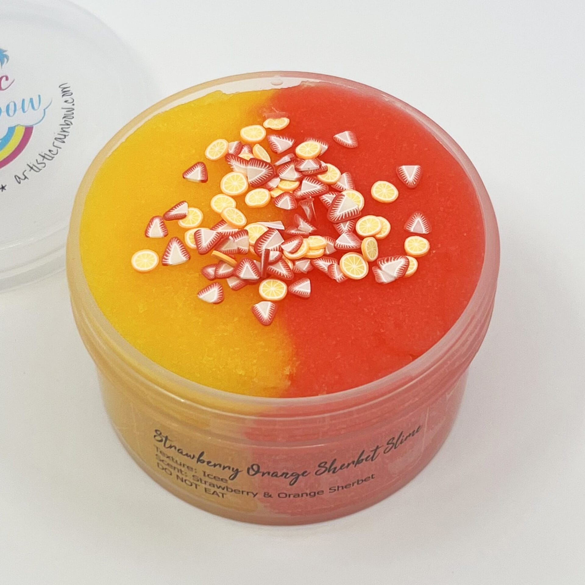 Strawberry Orange Sherbet Icee Slime - Image 3