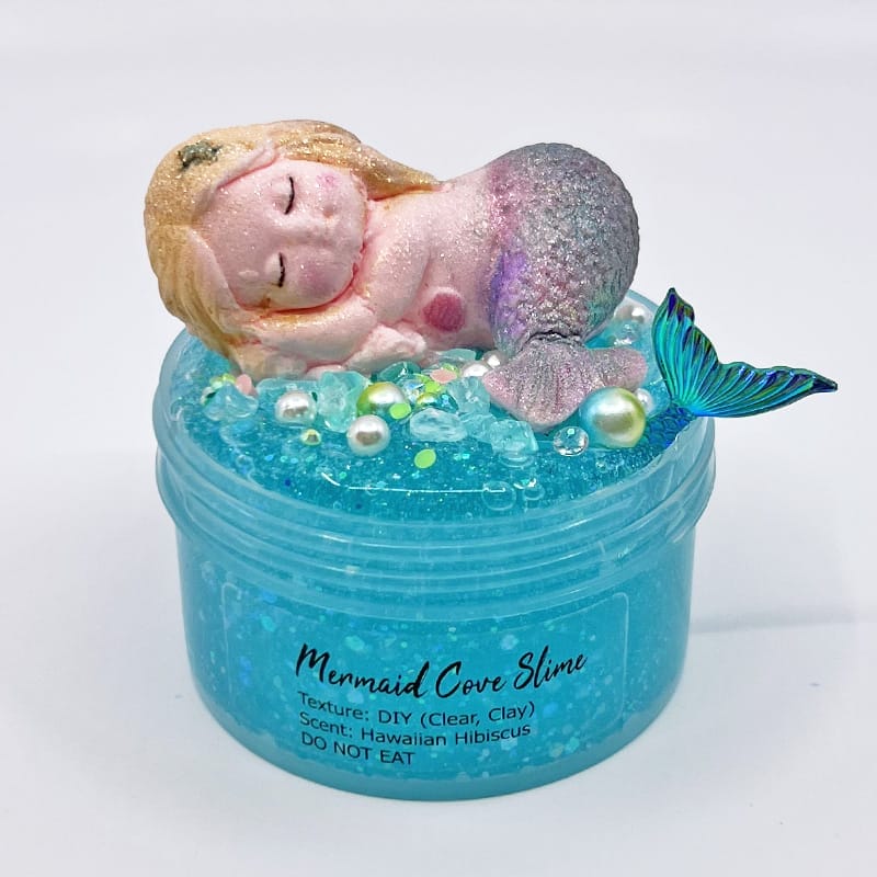 Mermaid Cove Clear Clay DIY Slime