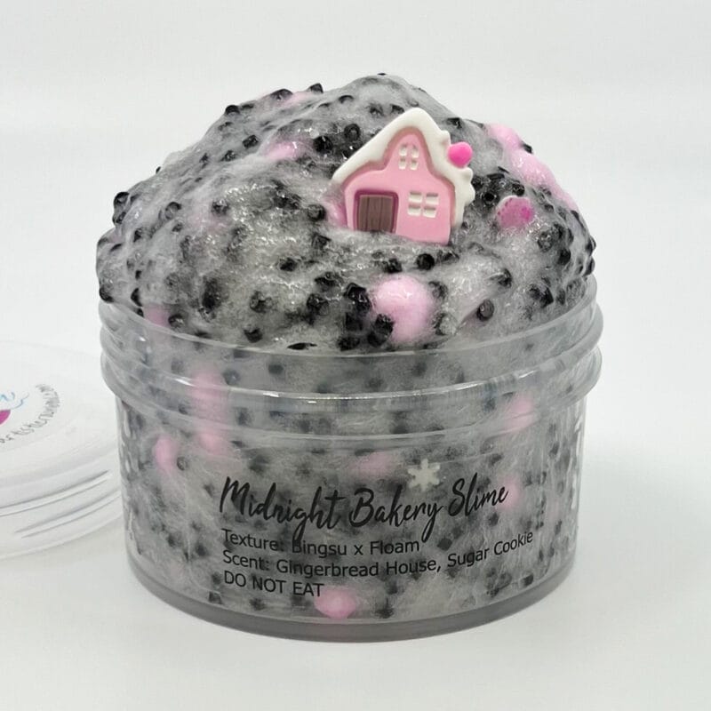 Midnight Bakery Crunchy Slime - Artistic Rainbow Slime Shop