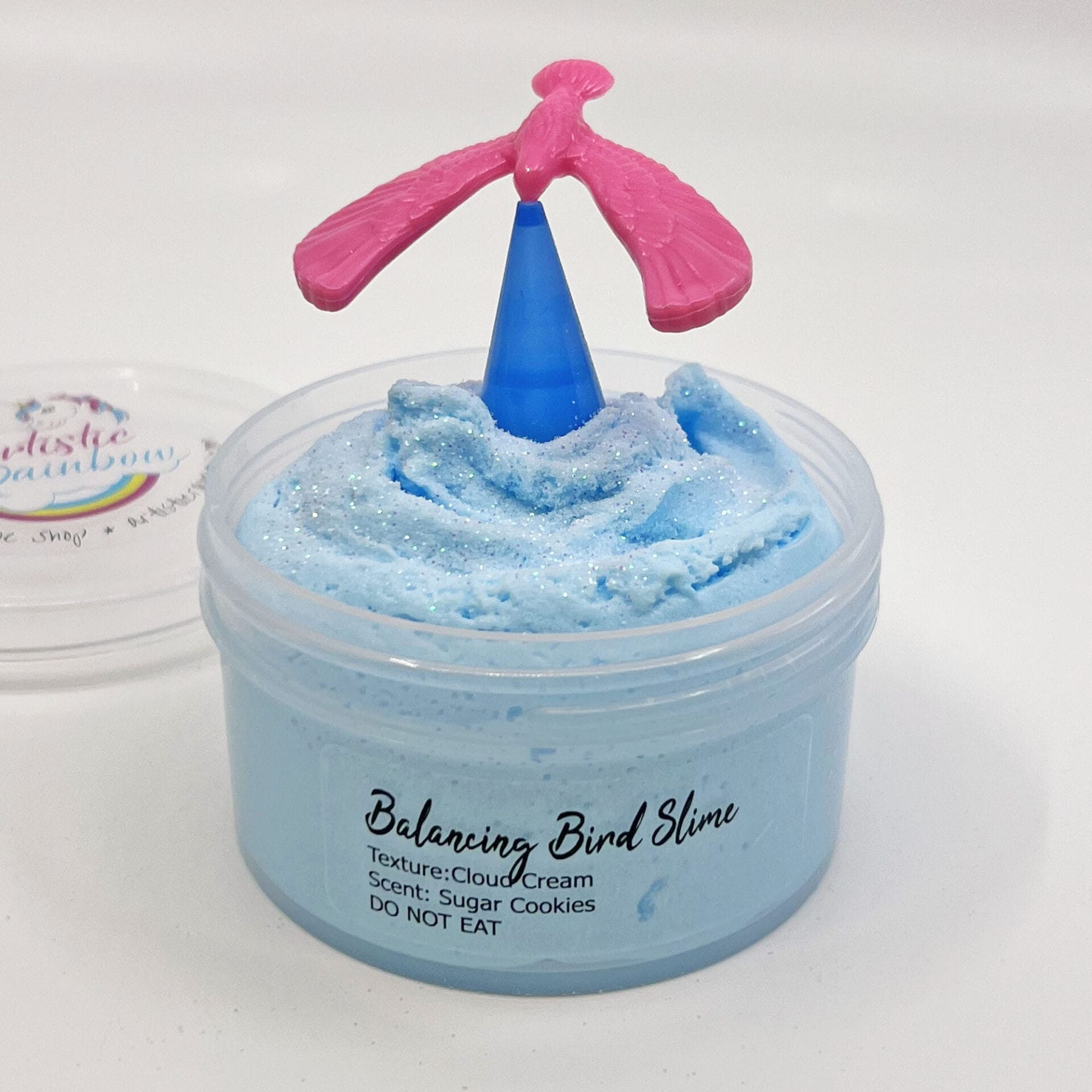 Balancing Bird Cloud Cream Slime