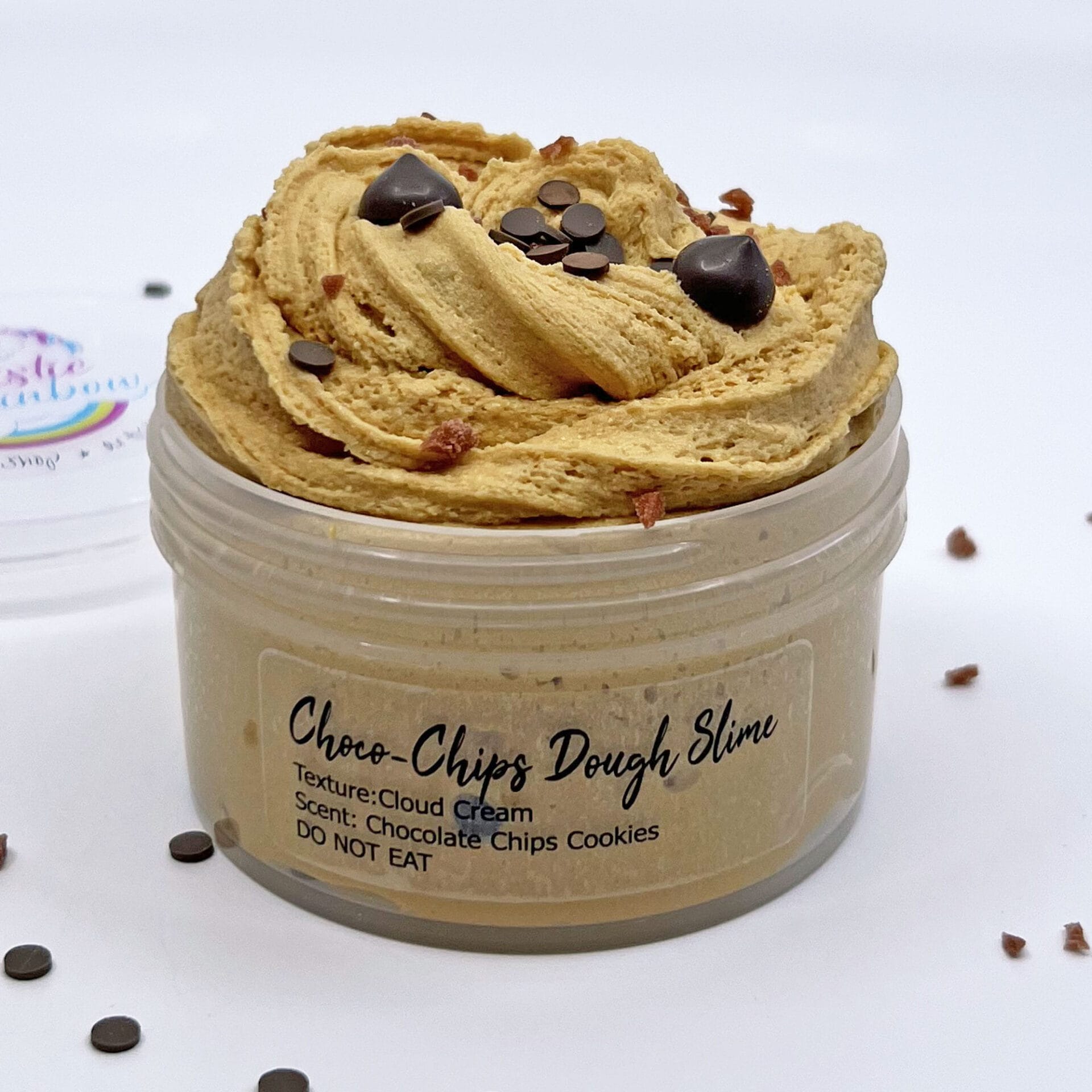 Chocolate Chips Dough Cloud Cream Slime